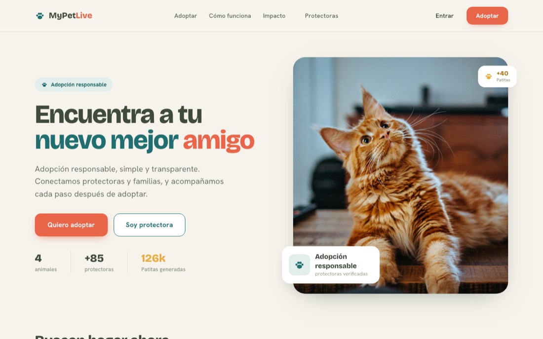Captura de MyPetLive